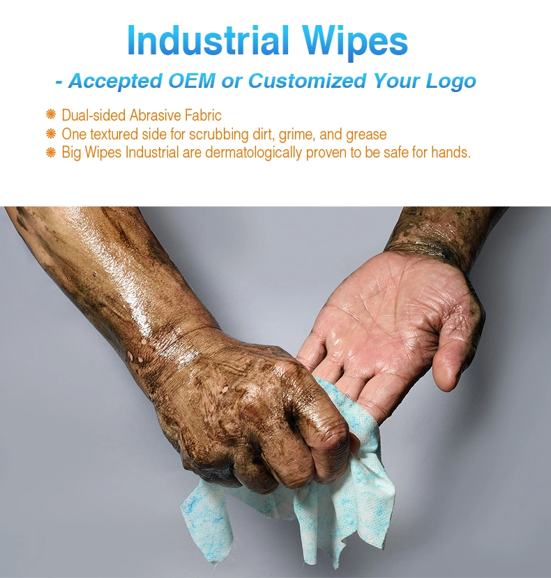 Biokleen Whonder Wipes Industrie Cleaning Wipes Industrial Cotton Wipes