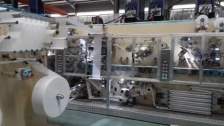 Die Fabrik in Quanzhou liefert eine vollservoautomatische Hochzieh-Babywindelmaschine