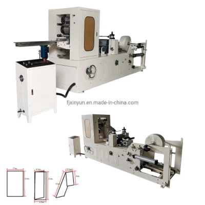 1/8 Faltpapierservietten-Serviettengewebe-Verarbeitungsmaschine